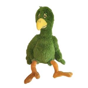 2010 Dr. Suess Oh Say Can You See Plush Stuffed Animal Green Bird Kohl's Cares